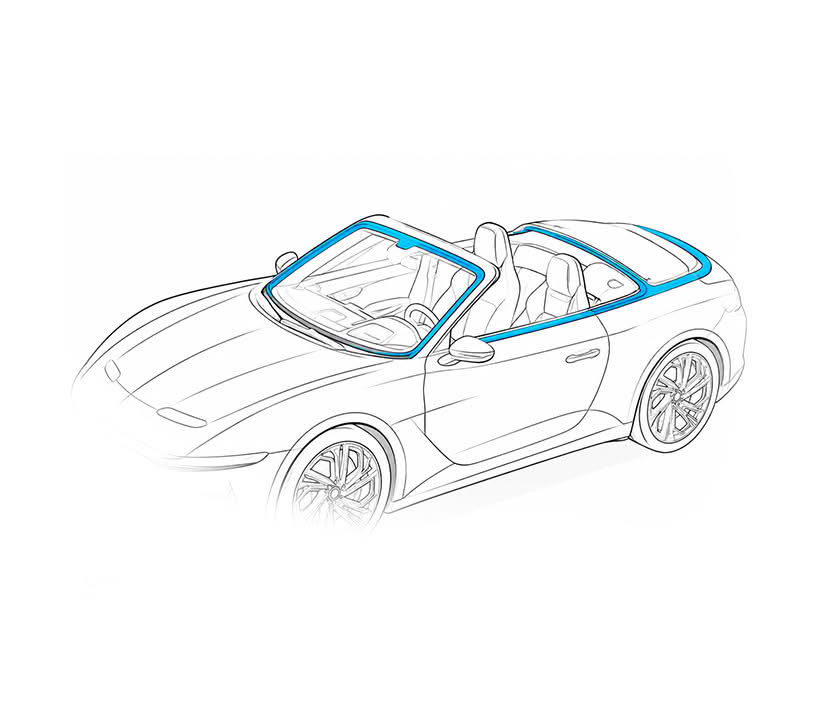 Dichtungssystem für Cabrio-Fahrzeuge