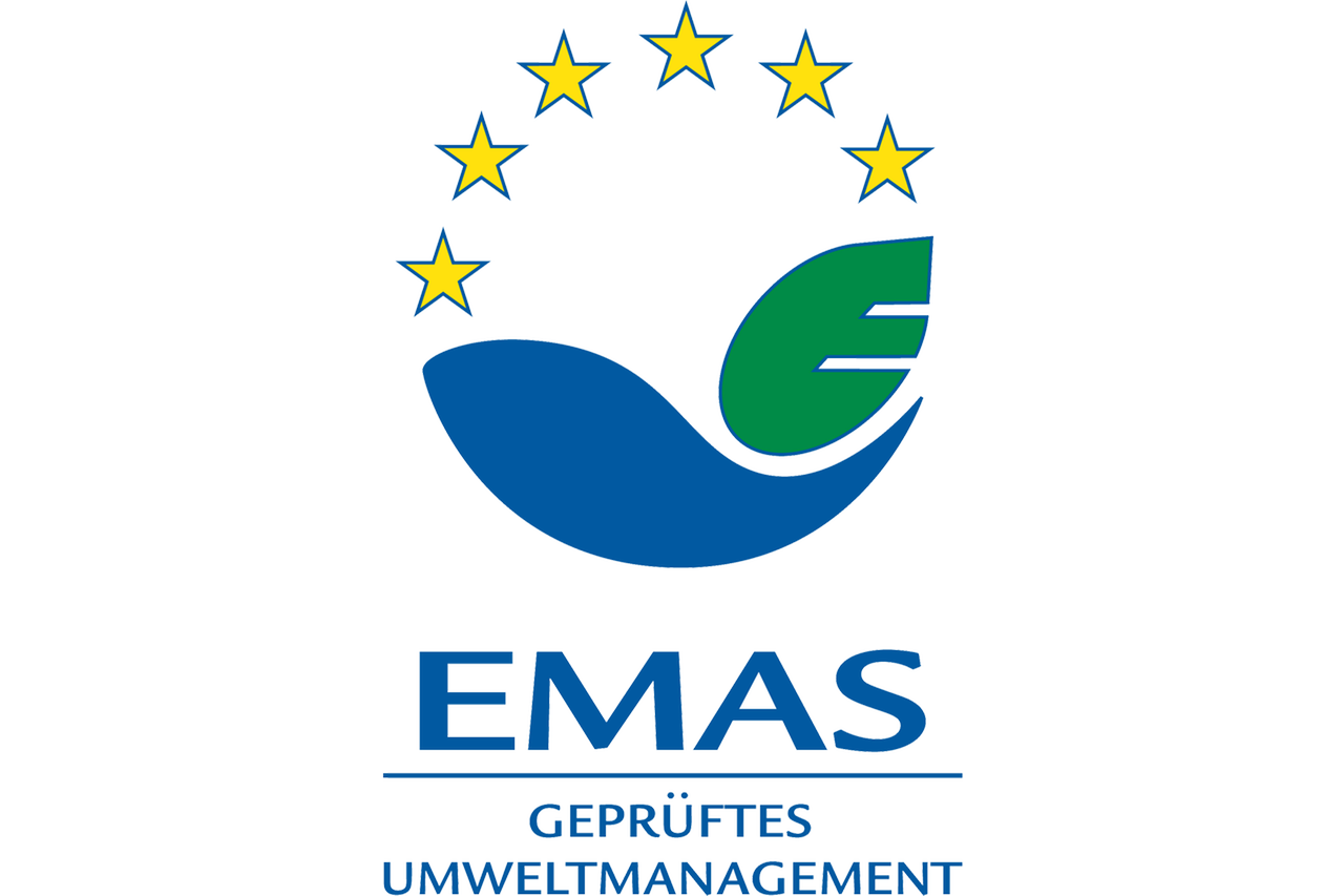 EMAS-Logo – geprüftes Umweltmanagement